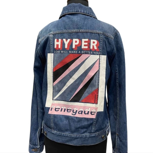 SOLD Kenzo denim jacket - Picture 3 of 4